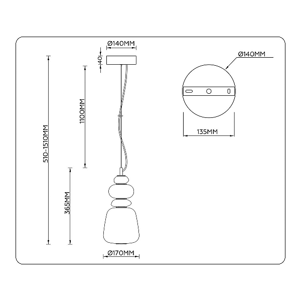 Люстра Ambrella Light HIGH LIGHT LH53162