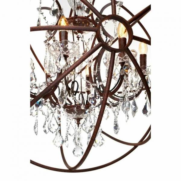 Подвесная люстра Loft IT Foucaults Orb Crystal Loft1897/8 Подвесная люстра Loft IT Foucaults Orb Crystal Loft1897/8