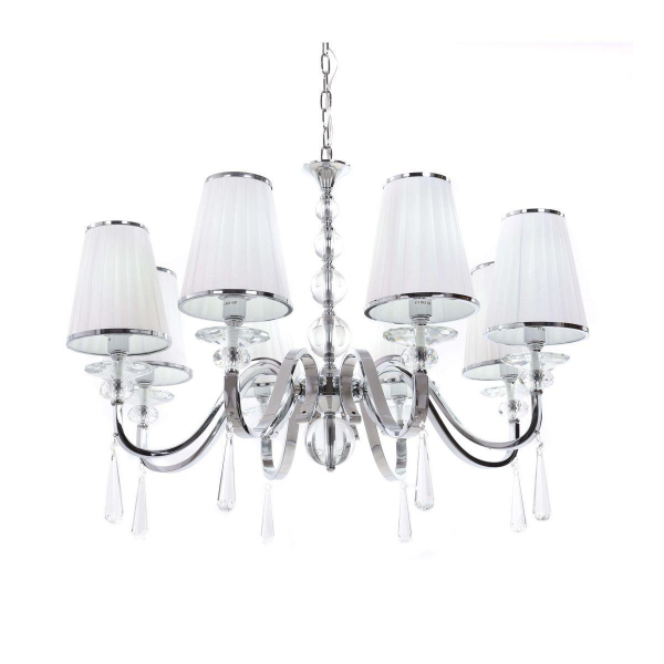 Подвесная люстра Lumina Deco Federrica LDP 1158-8 WT Подвесная люстра Lumina Deco Federrica LDP 1158-8 WT