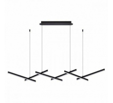 Люстра подвесная Alfa Light F3924-46 black 50W 120*33*H 120