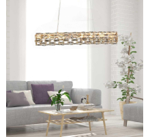 Люстра подвесная Alfa Light F4024-27 L1050xφ160mm SDG E14x7