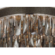 Подвесная люстра Lumina Deco Chici LDP 6002-500 R.GD+GY