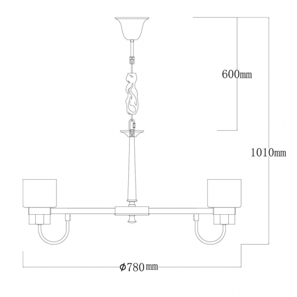Подвесная люстра MW-Light Элла 483015108 Подвесная люстра MW-Light Элла 483015108