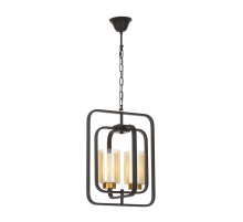 Подвесная люстра Lumina Deco Indivia LDP 1238-2 BK+MD