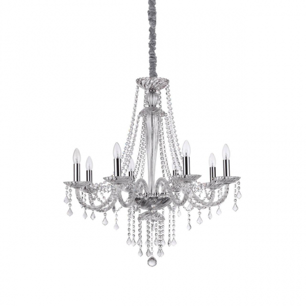 Подвесная люстра Ideal Lux Amadeus SP8 168777 Подвесная люстра Ideal Lux Amadeus SP8 168777
