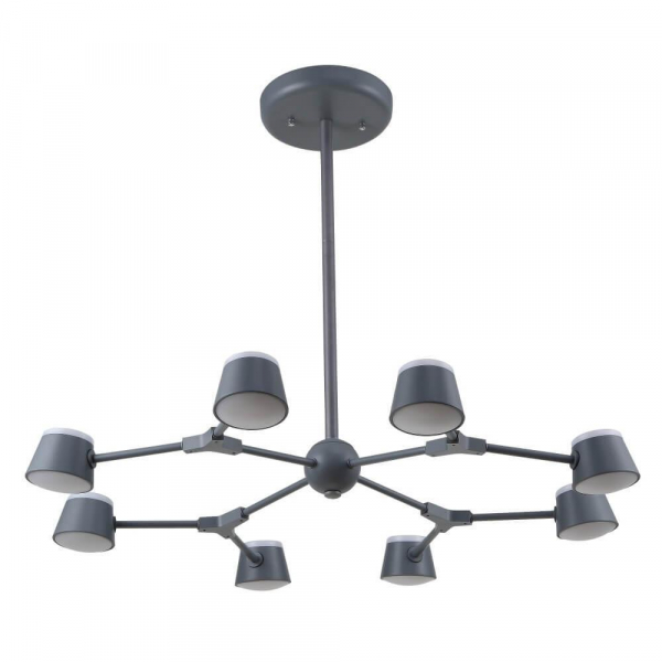 Подвесная люстра Crystal Lux MADRID SP8 GRAY Подвесная люстра Crystal Lux MADRID SP8 GRAY