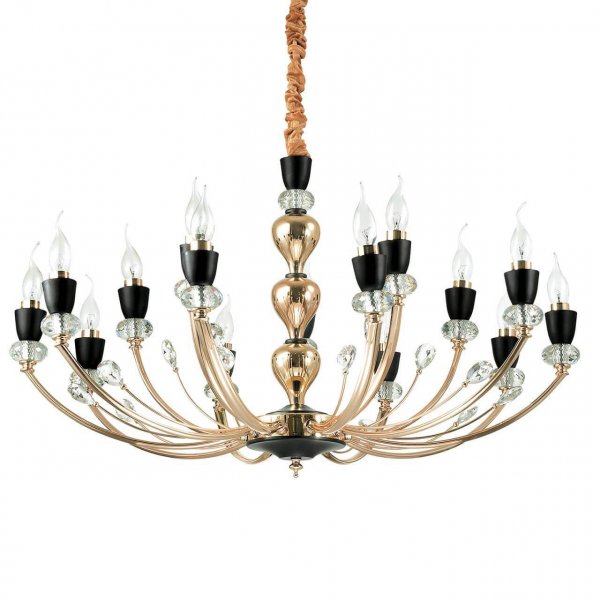 Подвесная люстра Ideal Lux Vanity SP15 206639 Подвесная люстра Ideal Lux Vanity SP15 206639