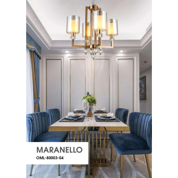 Подвесная люстра Omnilux Maranello OML-80003-04 Подвесная люстра Omnilux Maranello OML-80003-04