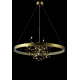 Подвесная люстра Crystal Lux GARDEN SPLED+4 D800 GOLD