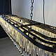 Подвесная люстра Imperium Loft Rh 1920S Odeon Clear Glass Black 180 248522-22