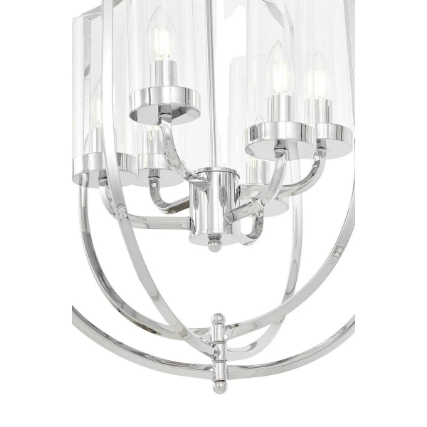 Подвесная люстра Lumina Deco Trulia LDP 8006-6 CHR Подвесная люстра Lumina Deco Trulia LDP 8006-6 CHR