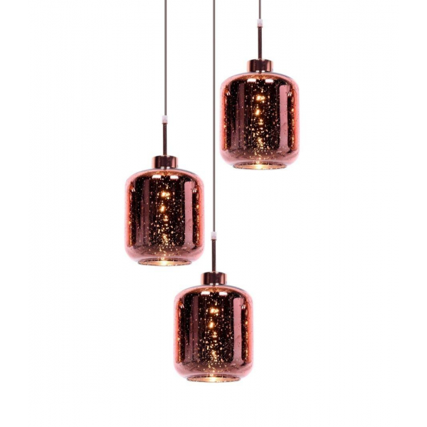 Подвесная люстра Lumina Deco Alacosmo LDP 6811-3 R.GD Подвесная люстра Lumina Deco Alacosmo LDP 6811-3 R.GD