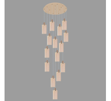 Подвесная светодиодная люстра Kink Light Аури 08508-15A,33
