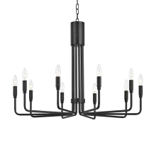 Люстра подвесная Alfa Light F1124-14 D850*H790 BK