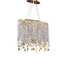 Подвесная люстра Lumina Deco Aldonea LDP 7051-4A GD