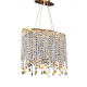 Подвесная люстра Lumina Deco Aldonea LDP 7051-4A GD