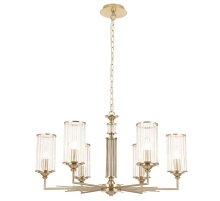 Подвесная люстра Crystal Lux Gloria SP6 Brass