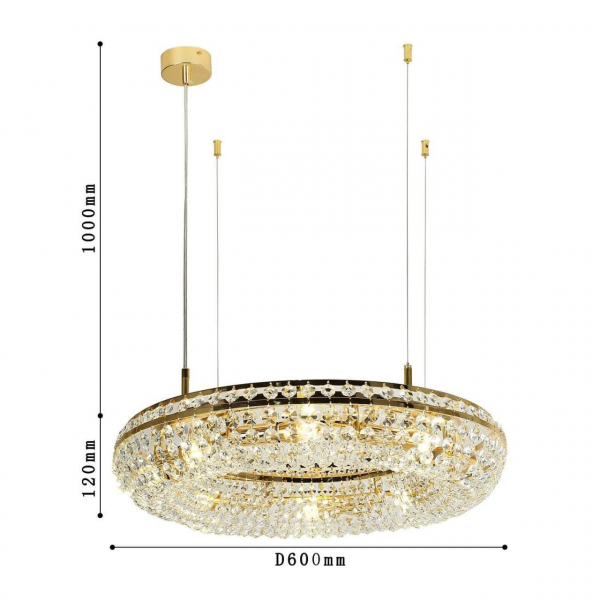 Подвесная люстра Favourite Monilibus 4015-8P Подвесная люстра Favourite Monilibus 4015-8P