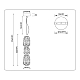 Люстра Ambrella Light HIGH LIGHT LH30102