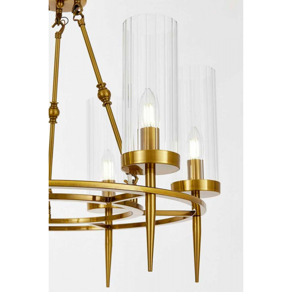 Подвесная люстра Lumina Deco Moratti LDP 8022-6 MD+PR Подвесная люстра Lumina Deco Moratti LDP 8022-6 MD+PR
