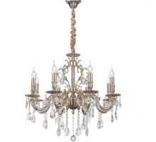 Подвесная люстра Lucia Tucci Barletta 1730.8 Coffe Gold