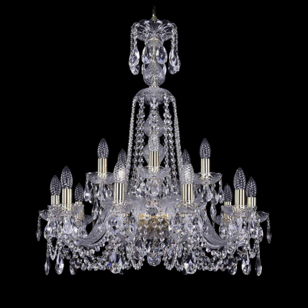 Подвесная люстра Bohemia Ivele 1402/10+5/240/XL-77 G Подвесная люстра Bohemia Ivele 1402/10+5/240/XL-77 G