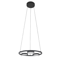 Подвесная светодиодная люстра Crystal Lux CLT 027C3 D450 BL