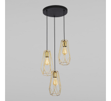 Подвесная люстра TK Lighting 2697 Lugo Gold