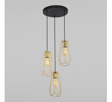 Подвесная люстра TK Lighting 2697 Lugo Gold