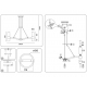 Подвесная люстра Ambrella light High Light LH55114