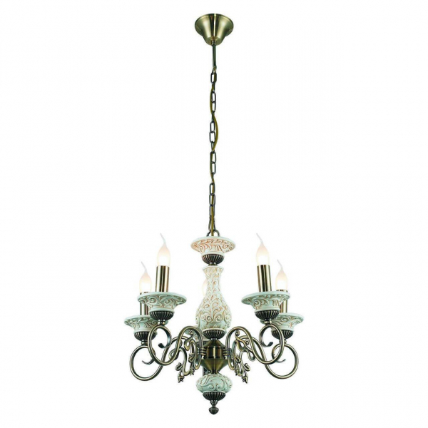 Подвесная люстра Toplight Sylvia TL7280D-05AB Подвесная люстра Toplight Sylvia TL7280D-05AB