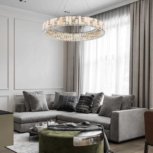 Подвесная светодиодная люстра Modelux Premium ML.6988.800P CR