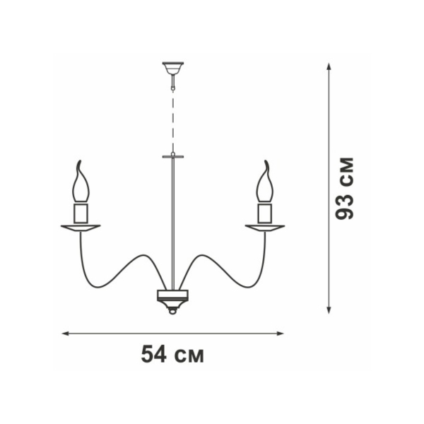Подвесная люстра Vitaluce V1301-1/5