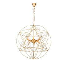 Подвесная люстра iLamp Element 8777-800 Gold