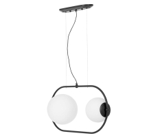 Подвесная люстра Lumina Deco Panari LDP 1210-2-PR BK