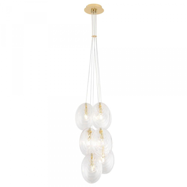 Подвесная люстра Crystal Lux Mar SP6 Transparente Подвесная люстра Crystal Lux Mar SP6 Transparente