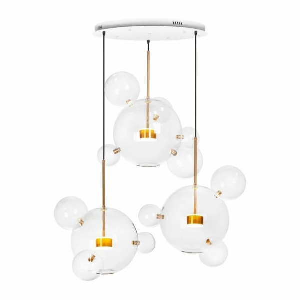 Подвесная светодиодная люстра Loft IT Bolle 2027-D3 Подвесная светодиодная люстра Loft IT Bolle 2027-D3