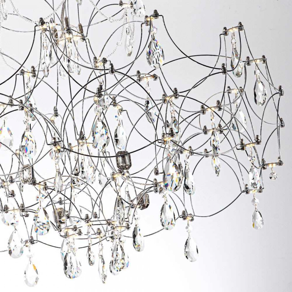 Подвесная светодиодная люстра Modelux Premium ML.7815.750P CH