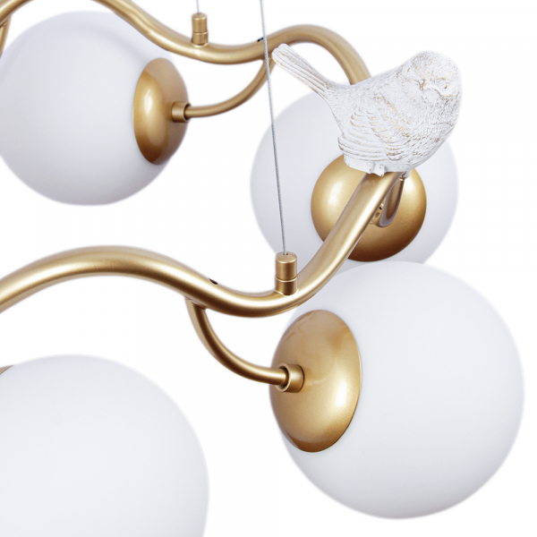 Подвесная люстра Arte Lamp Camomilla A9712LM-6SG Подвесная люстра Arte Lamp Camomilla A9712LM-6SG