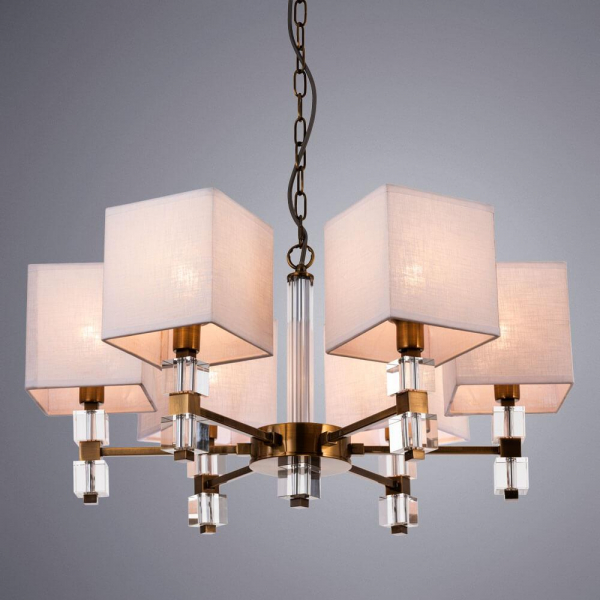 Подвесная люстра Arte Lamp North A5896LM-6PB Подвесная люстра Arte Lamp North A5896LM-6PB