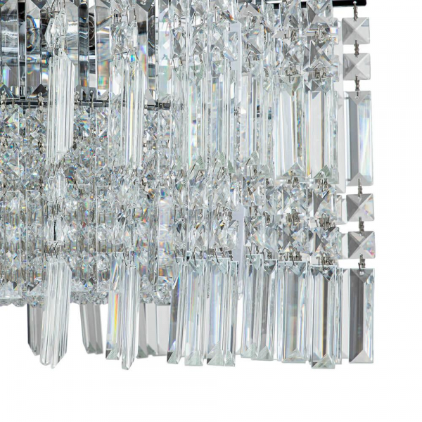 Подвесная люстра Indigo Artisto 12032/8P Chrome V000337 Подвесная люстра Indigo Artisto 12032/8P Chrome V000337
