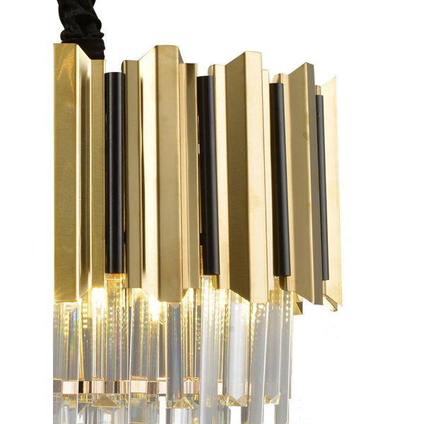 Подвесная люстра Natali Kovaltseva Delta II 81449/5C Gold Подвесная люстра Natali Kovaltseva Delta II 81449/5C Gold