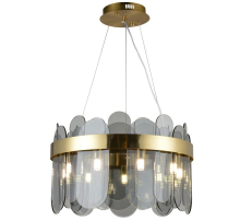 Подвесная люстра Natali Kovaltseva Valencia 91000/8C Gold Satin