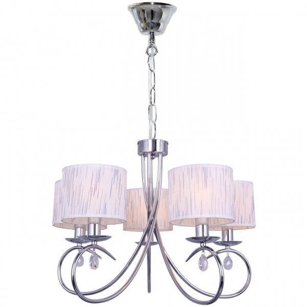 Подвесная люстра Toplight Mercy TL1193H-05CH Подвесная люстра Toplight Mercy TL1193H-05CH