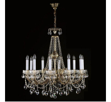 Подвесная люстра Artglass CR 0006-10-20 Brass Antique CE