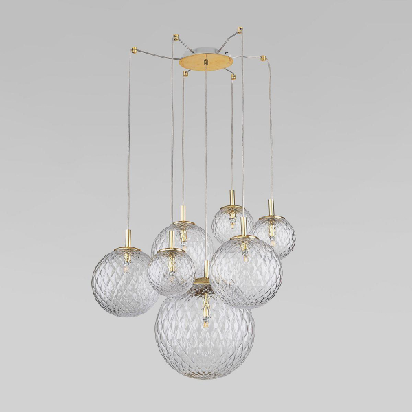 Подвесная люстра TK Lighting 4608 Cadix Gold Подвесная люстра TK Lighting 4608 Cadix Gold