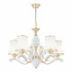 Подвесная люстра Arte Milano Florentia-3987 303987/5 Wh/Gd