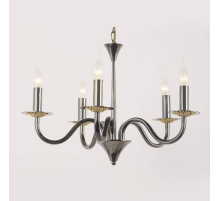Подвесная люстра Lucia Tucci Messina 1890.5 Glossy Black