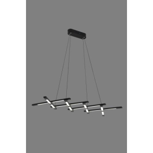 Люстра подвесная Alfa Light F3924-01 black 80W 120*37*H 120
