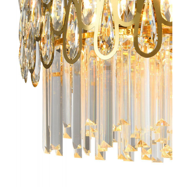 Подвесная люстра Natali Kovaltseva Navis 76019/8C Gold Подвесная люстра Natali Kovaltseva Navis 76019/8C Gold